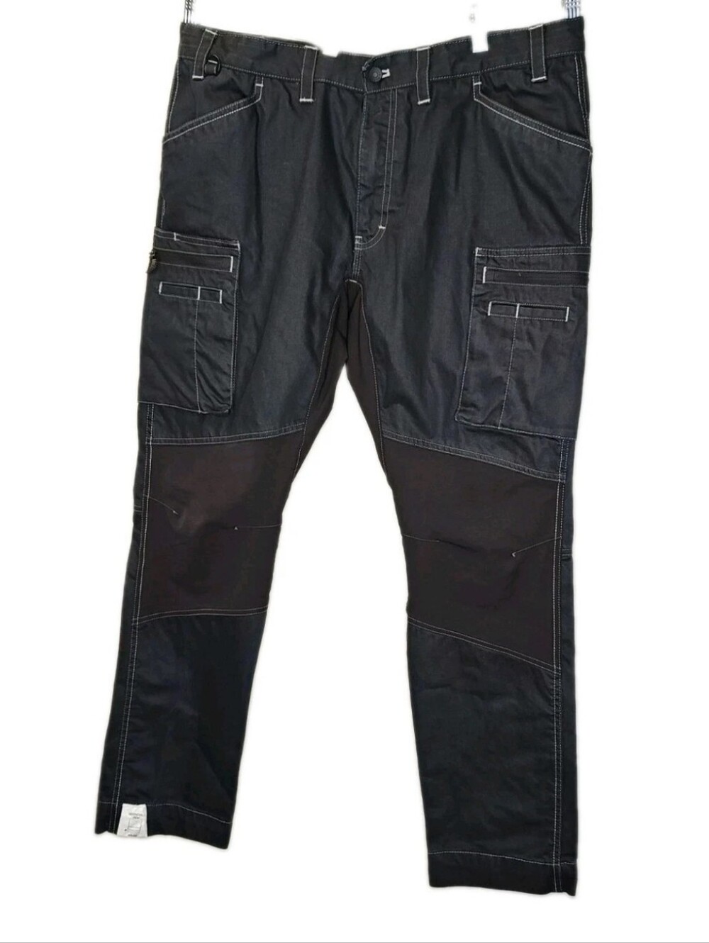 Blaklader Work Wear Cargo Pants Black Tetra Pak Flex Stretch Men 40/34-36" Nwot